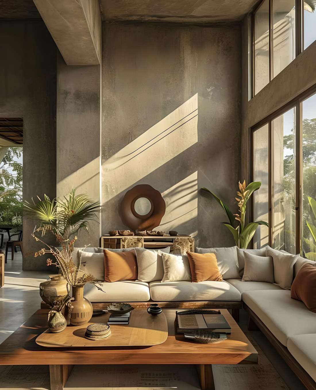 Embracing Eco-Brutalism: The Art of Bold, Raw Interiors in 2025