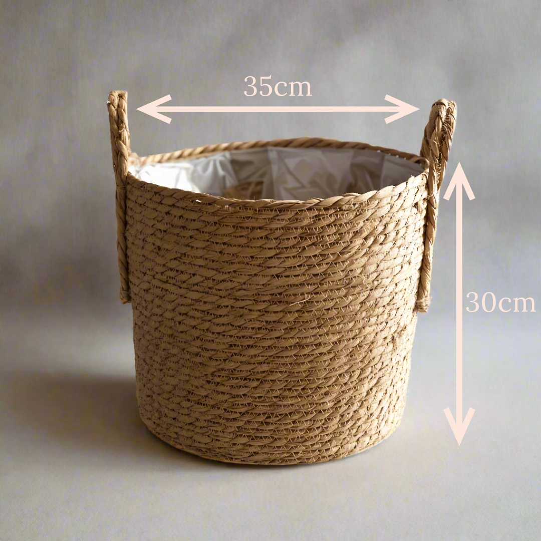 Christie's Woven Basket Indoor Planter