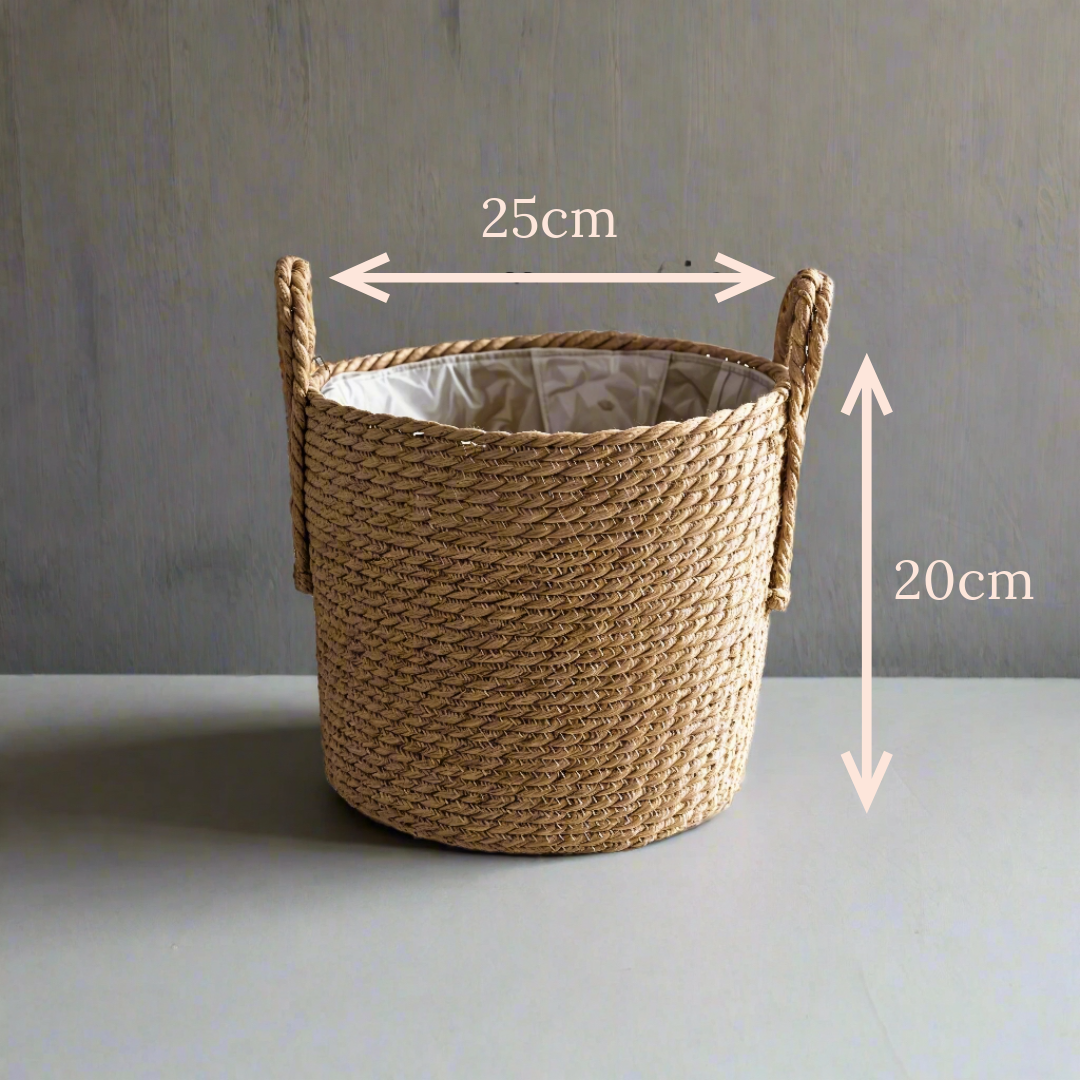 Christie's Woven Basket Indoor Planter