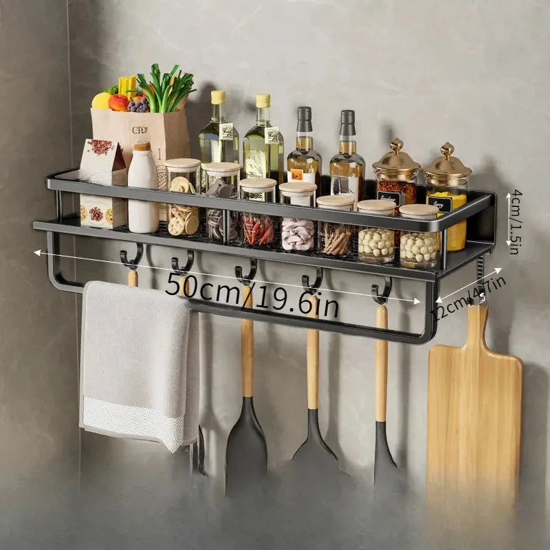 Modern Kitchen Shelf Storage Rack