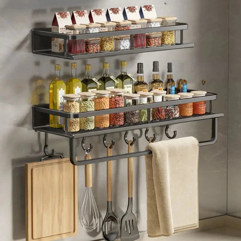 Modern Kitchen Shelf Storage Rack