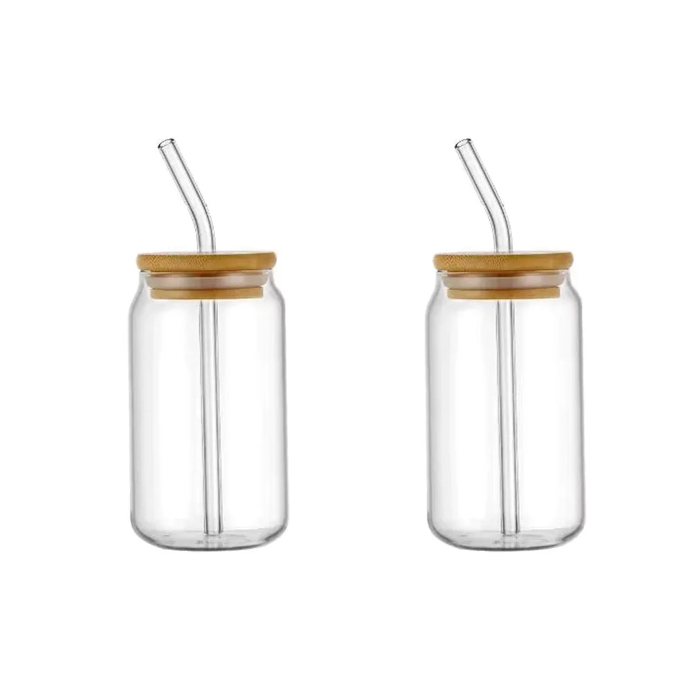 Mason Jar Mug with Bamboo Lid