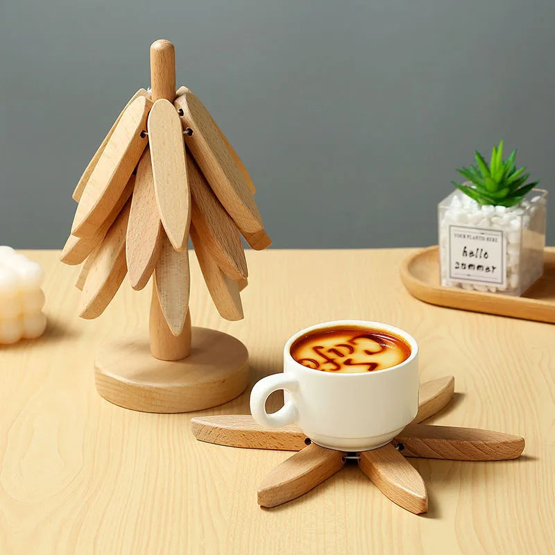 Evergreen Tree Coasters