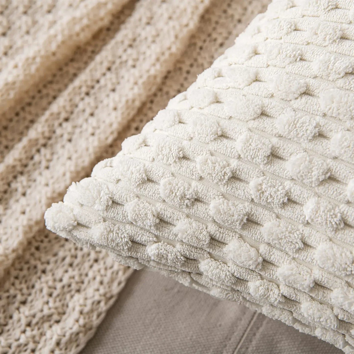 Simplistic Corduroy Cushion Cover