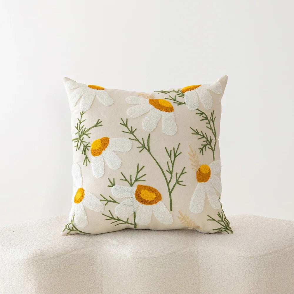 Bohemia Flowers Cushion Cover