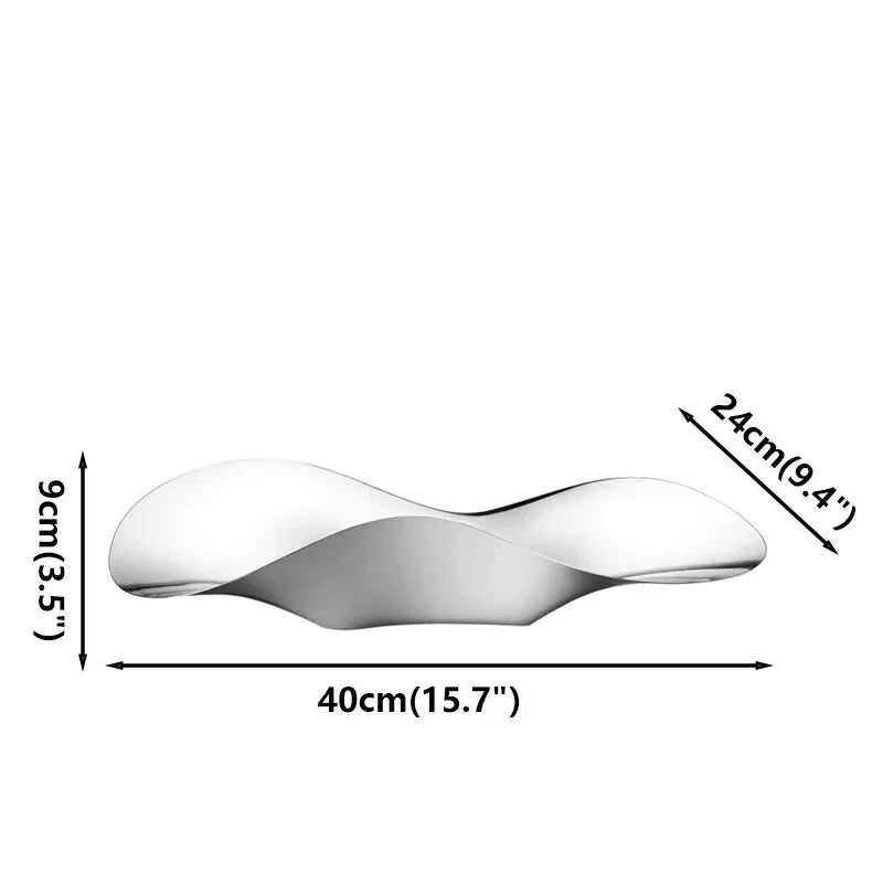 Stainless Steel Nordic Fruit Bowl