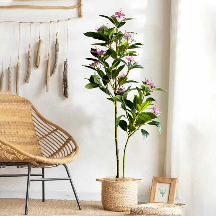 Large Faux Fiddle Fig Tree
