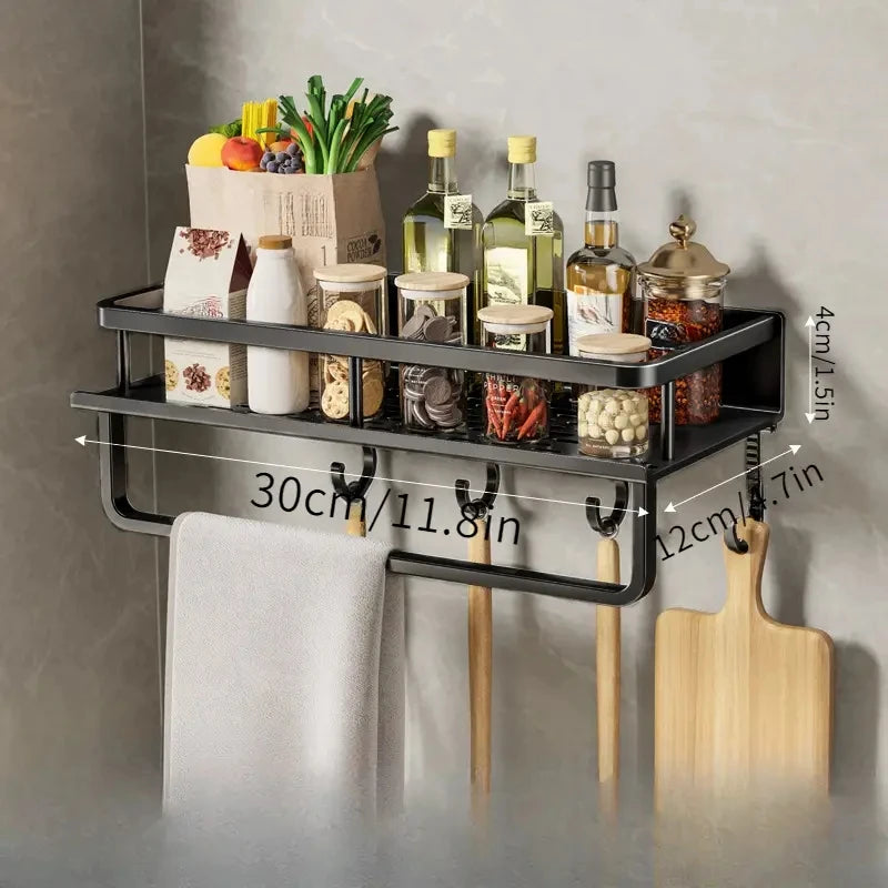 Modern Kitchen Shelf Storage Rack