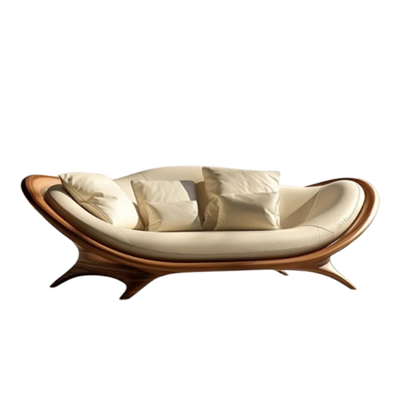 Tortoise Shell Chaise Couch