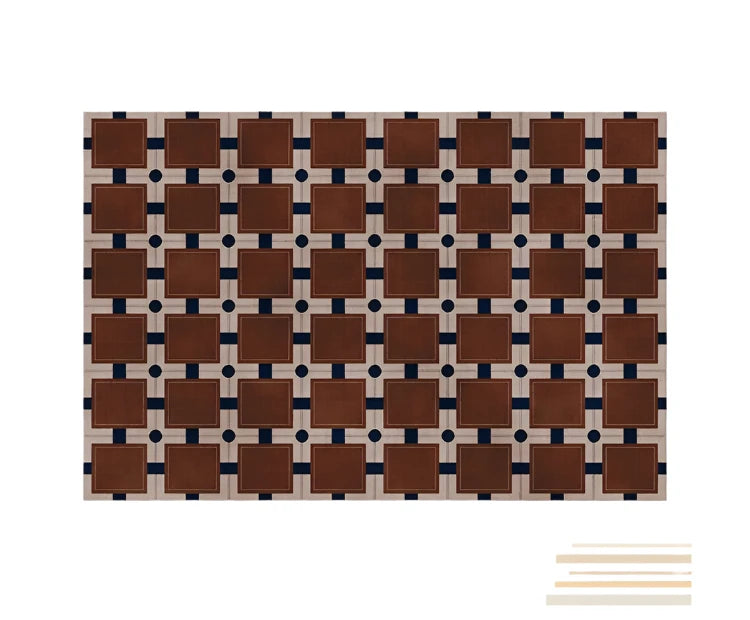 Checkerboard Lux Rug