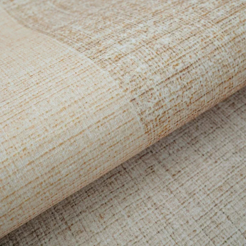 Nordic Oats Minimalist Round Rug