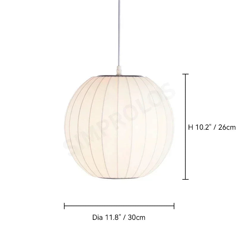 Denmark Silk LED Pendant Lamp