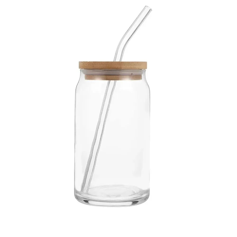 Mason Jar Mug with Bamboo Lid