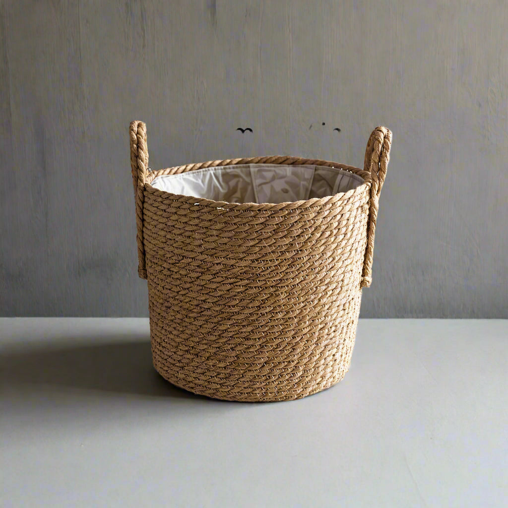 Christie's Woven Basket Indoor Planter