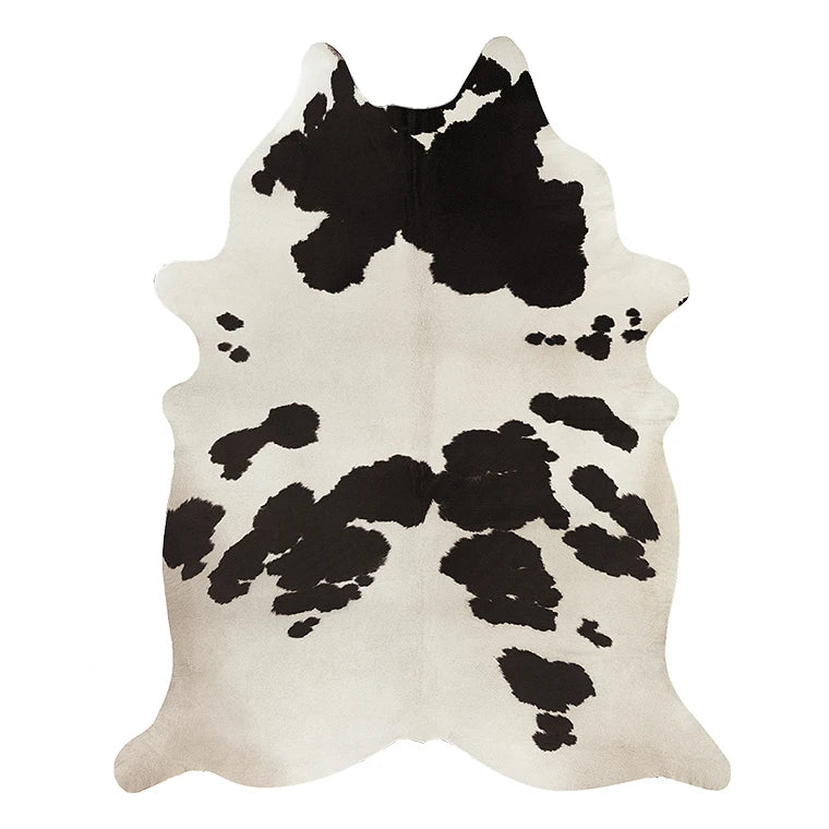 English Faux Cowhide Rug
