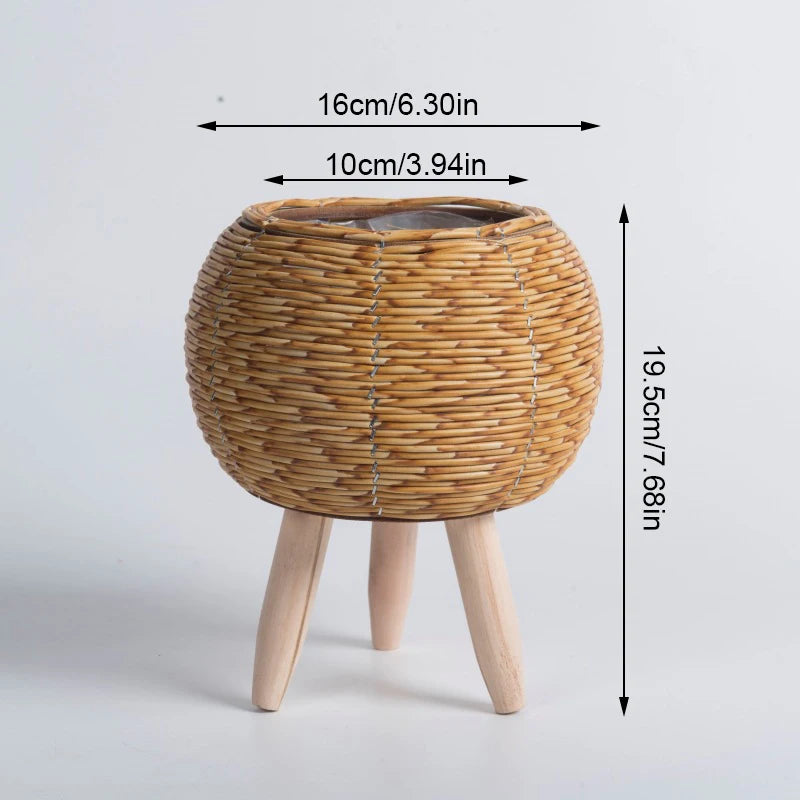 LÖVSTA Rattan Basket