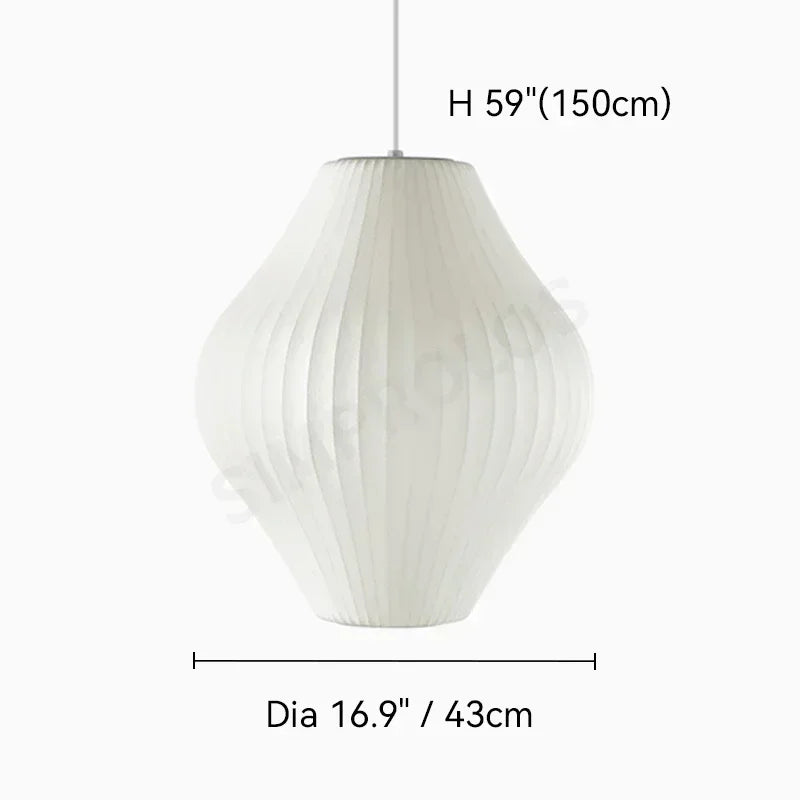 Denmark Silk LED Pendant Lamp
