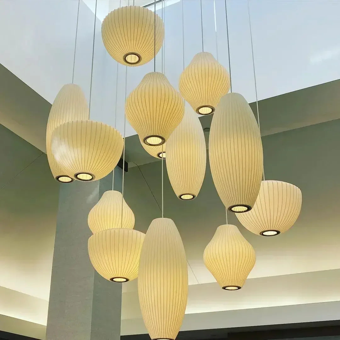 Denmark Silk LED Pendant Lamp