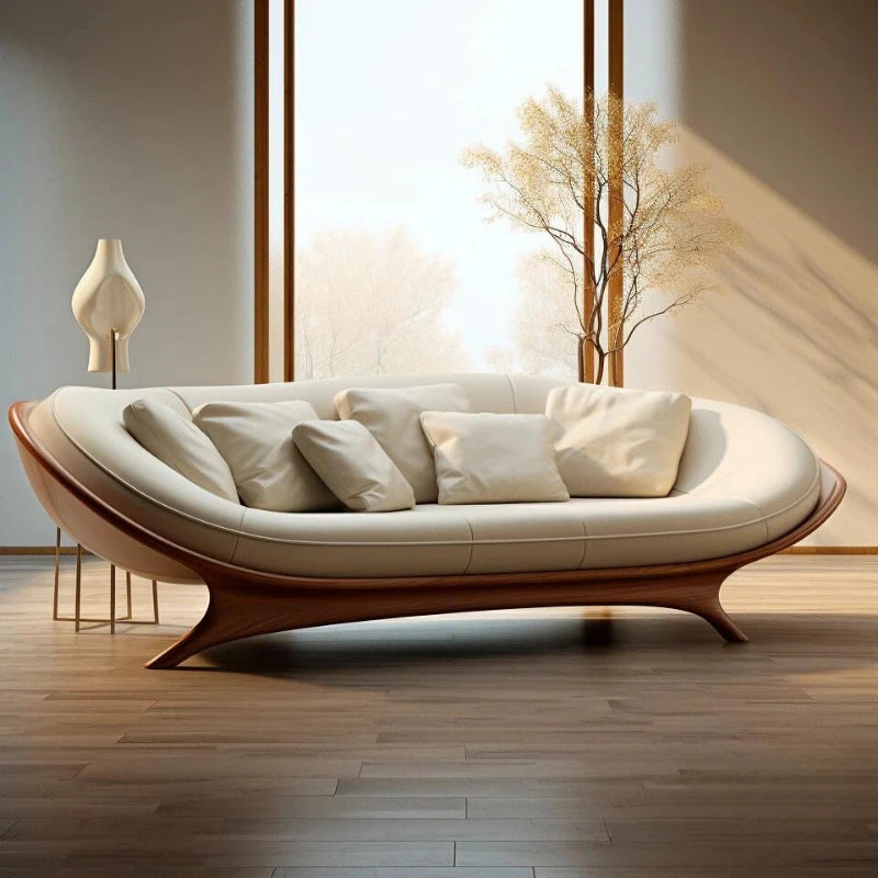 Tortoise Shell Chaise Couch