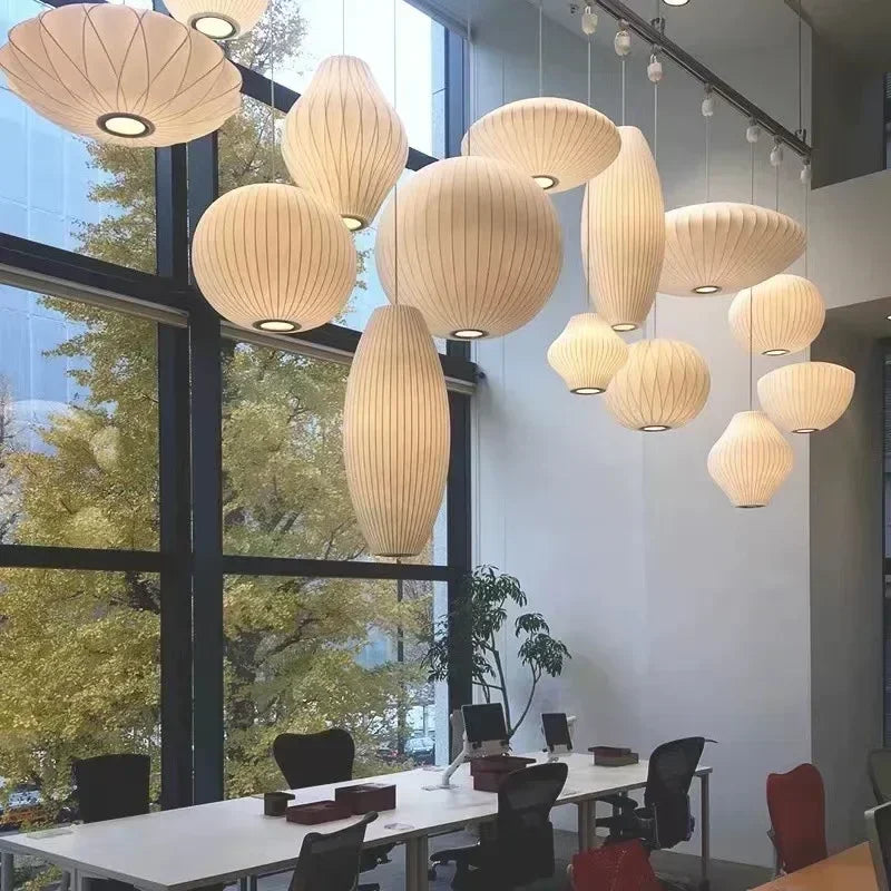 Denmark Silk LED Pendant Lamp