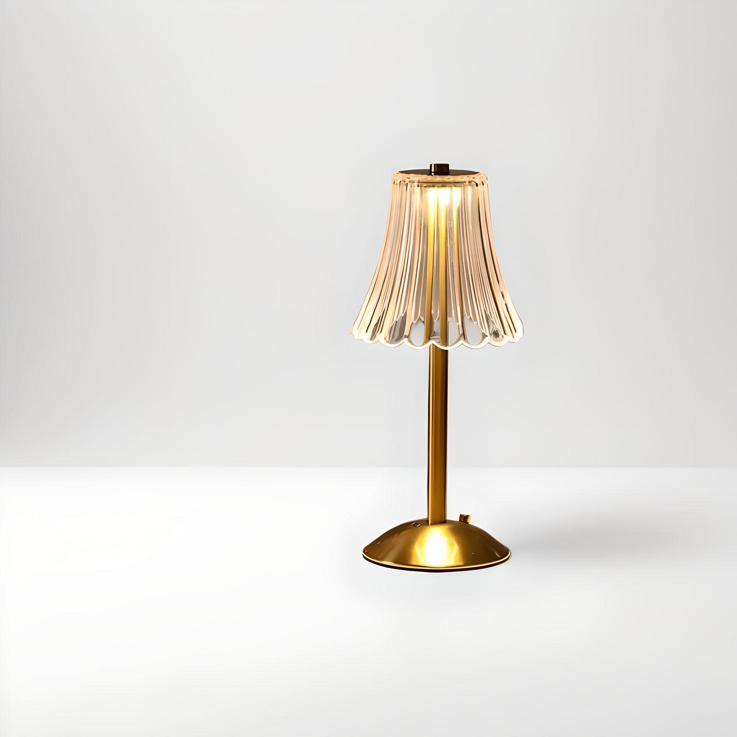 Vintage Lotus Lamp