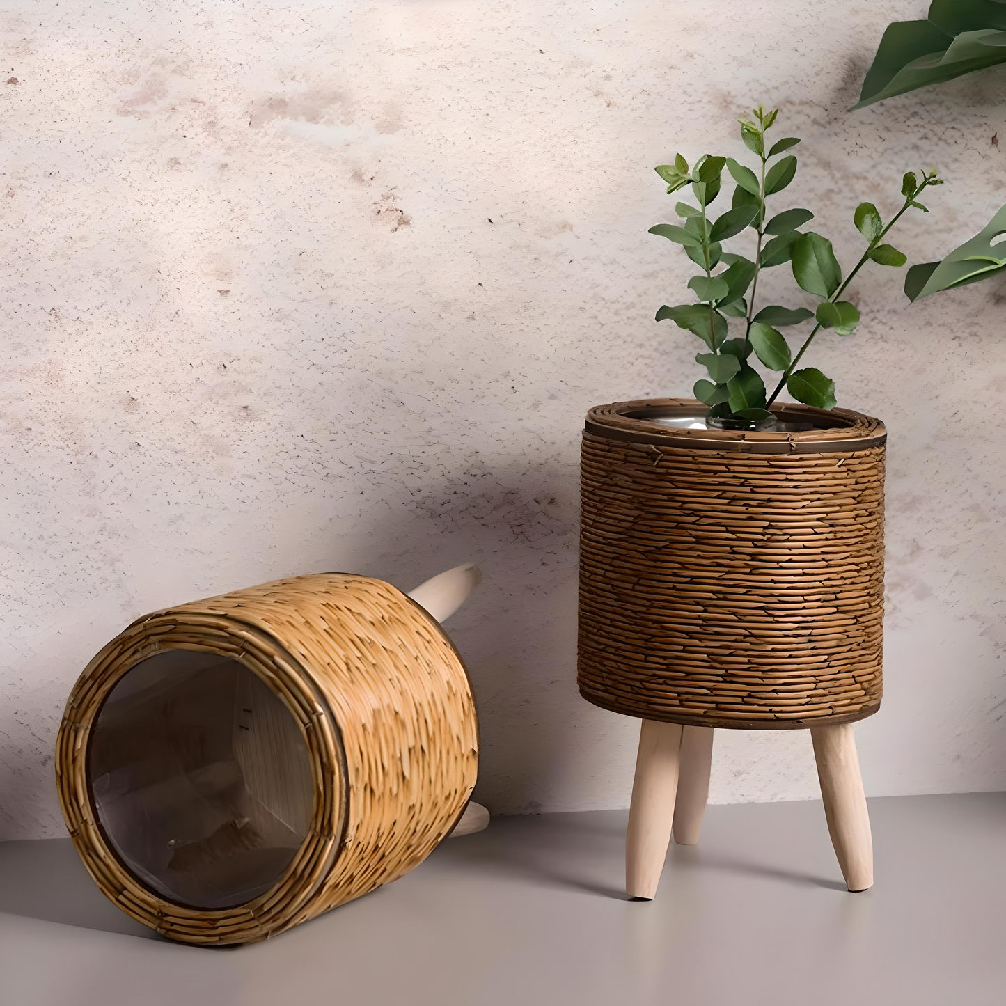 LÖVSTA Rattan Basket