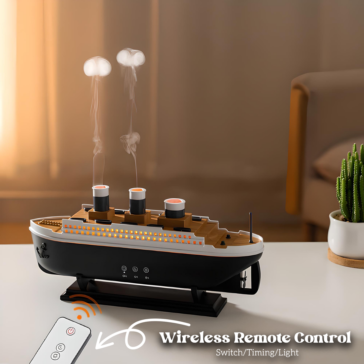 Titanic Air Humidifier- Essential Oil Aromatherapy