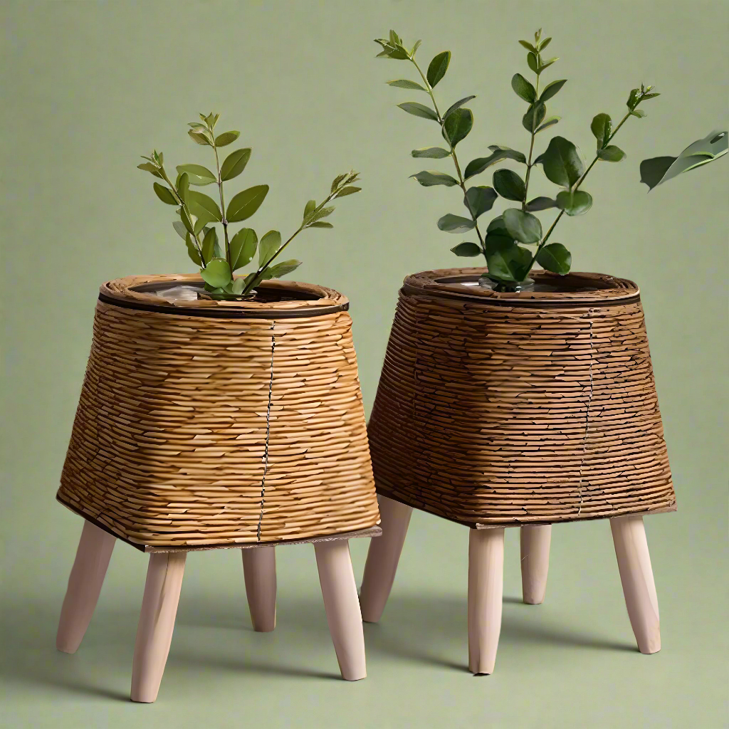 LÖVSTA Rattan Basket