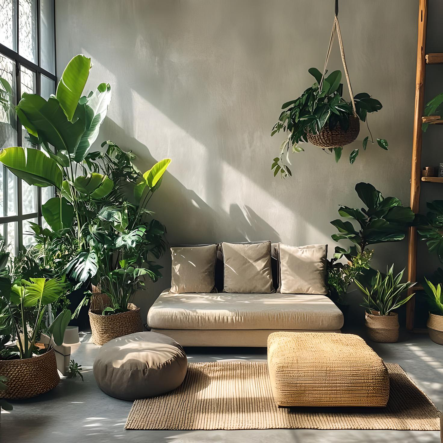 Pockets of Sanctuary: Crafting Calm Corners in Your Brutalist Urban Jungle
