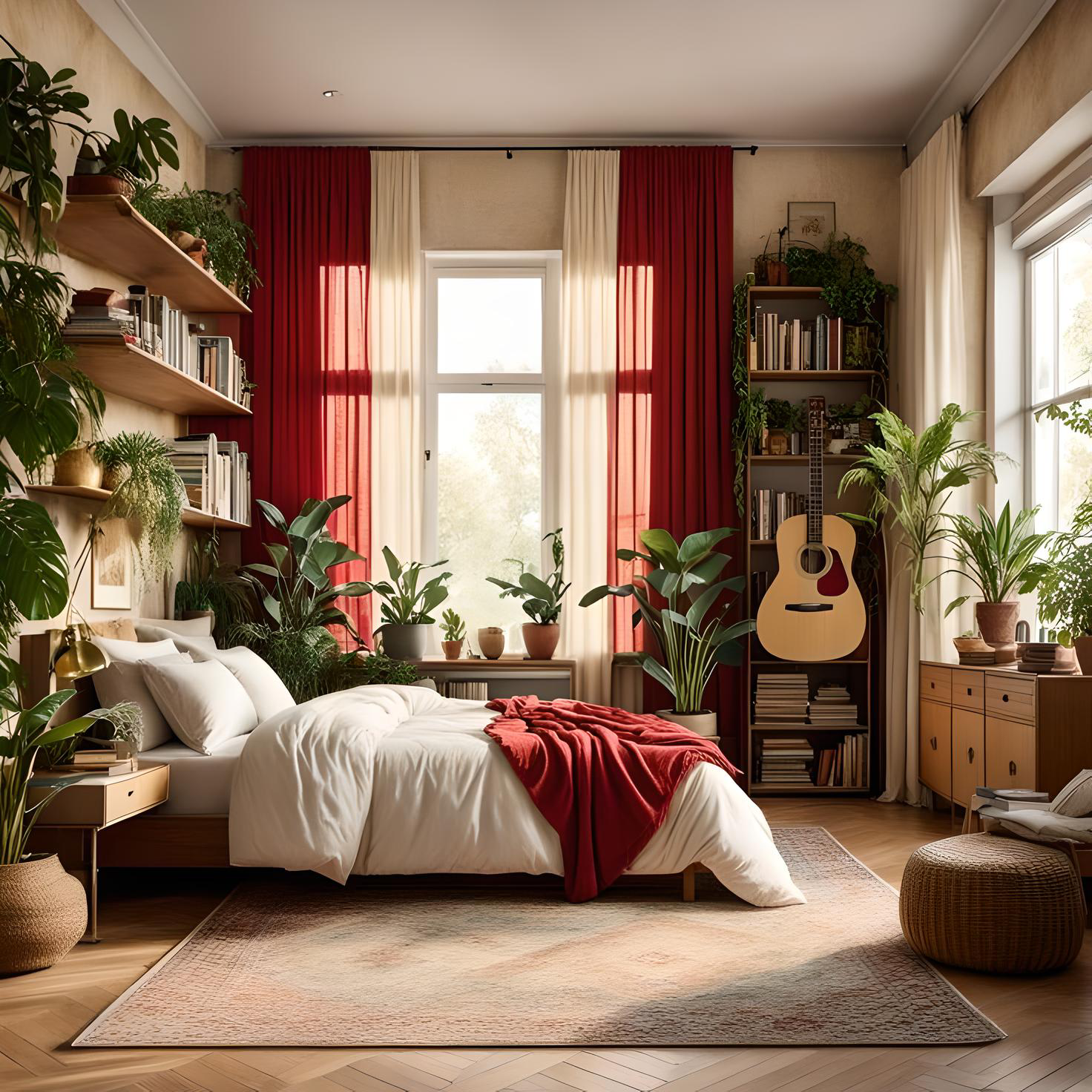 Colour Trends 2025: Incorporating Pops of Red and Other Bold Hues into Your Decor