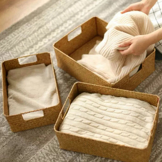 Natural Seagrass Storage Basket