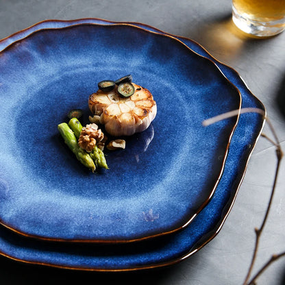 Ceramic Cat Eye Flat Plates