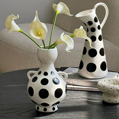 Ceramic German Milk Jug Vase