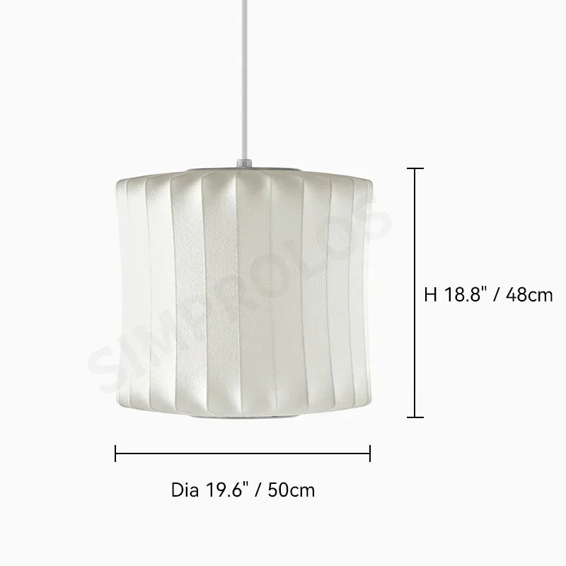 Denmark Silk LED Pendant Lamp