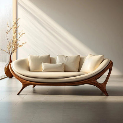 Tortoise Shell Chaise Couch