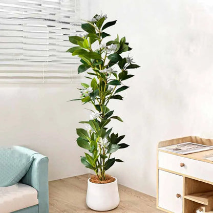 Large Faux Fiddle Fig Tree