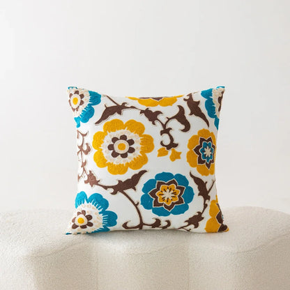 Bohemia Flowers Cushion Cover