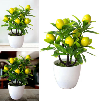 Christie's Artificial Lemon Tree Decor