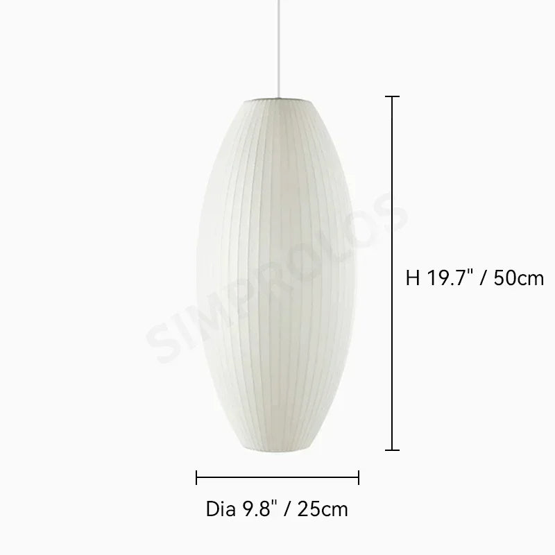 Denmark Silk LED Pendant Lamp