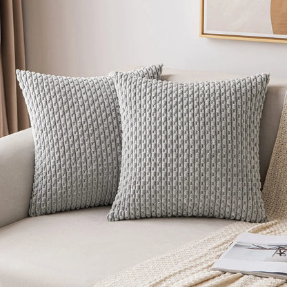 Simplistic Corduroy Cushion Cover