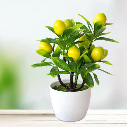 Christie's Artificial Lemon Tree Decor