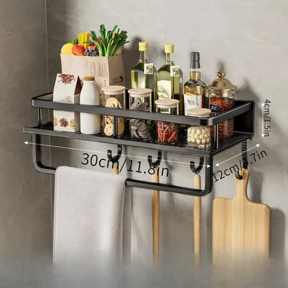 Modern Kitchen Shelf Storage Rack