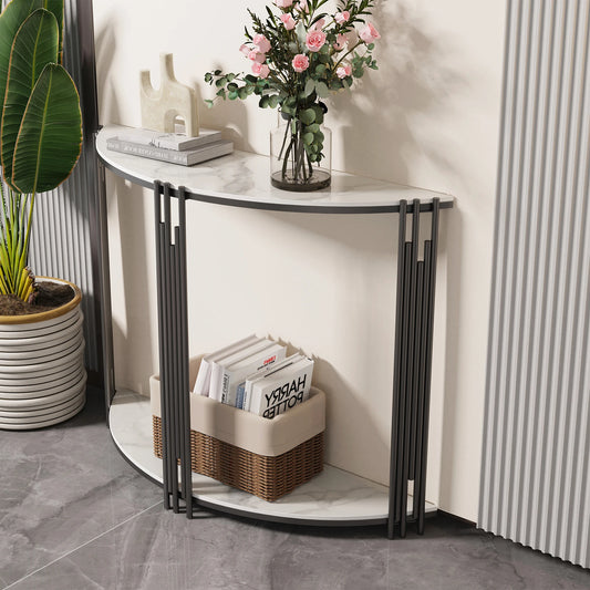 Half Moon Foyer Console
