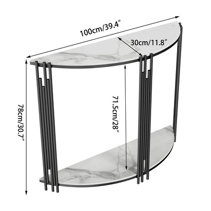 Half Moon Foyer Console
