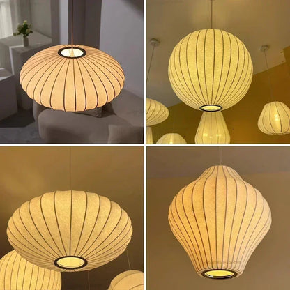 Denmark Silk LED Pendant Lamp