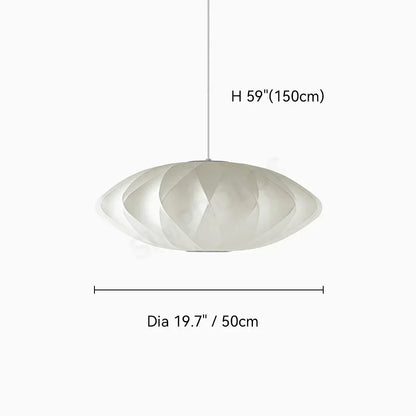Denmark Silk LED Pendant Lamp