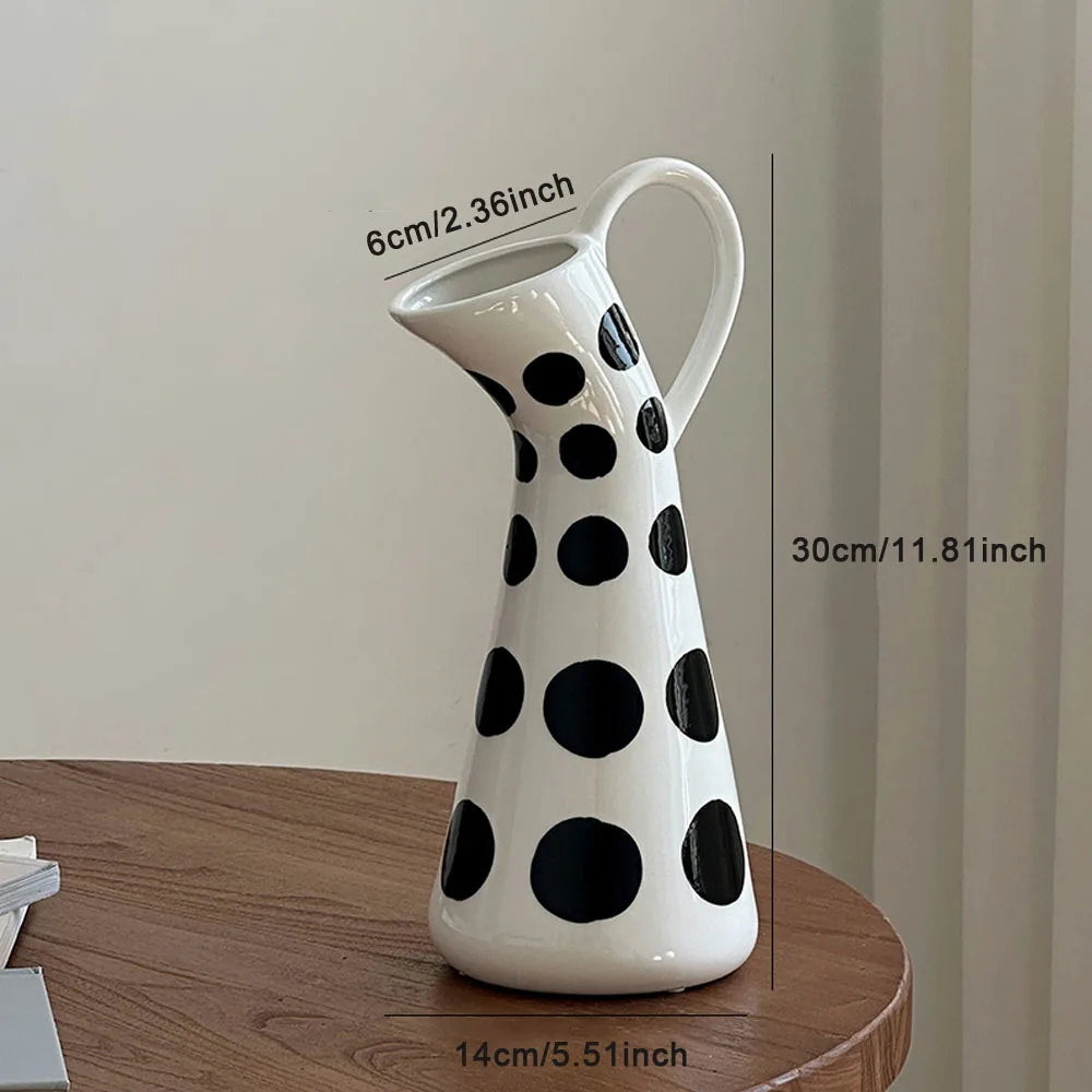 Ceramic German Milk Jug Vase