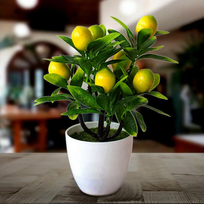 Christie's Artificial Lemon Tree Decor