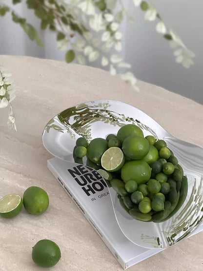 Nordic Stainless Steel Fruit Bowl