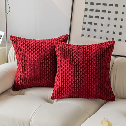 Simplistic Corduroy Cushion Cover